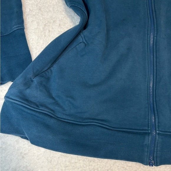 Athleta Women Plus Blue Teal Triumph Full Zip Active Hoodie - Picture 6 of 12